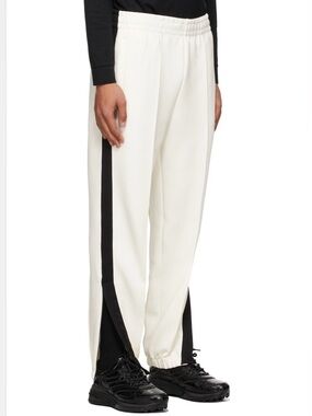NWT $700 DUNHILL Jogger Trousers Size S Elastic Waist Side Stripe Made in Italy
